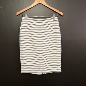 Banana Republic Pinstripe Pencil Skirt